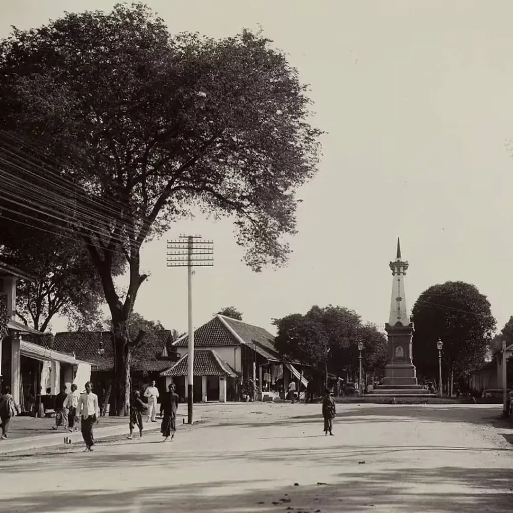 Potret tugu Jogja zaman dahulu. (foto: kotajogja.com)

